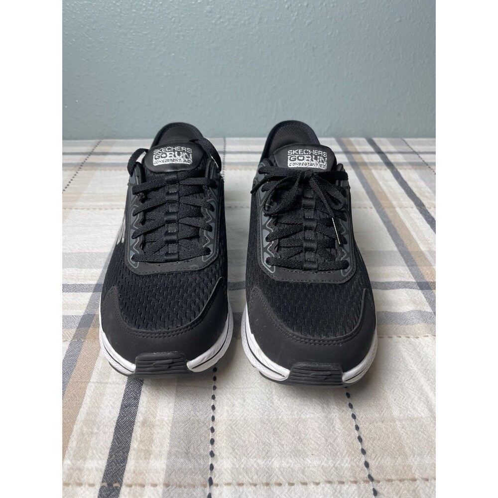 MINTY! Skechers Women's Slip-Ins Go Run Consistent 2.0 Shoe Black/White Size 7.5 - Picture 2 of 9